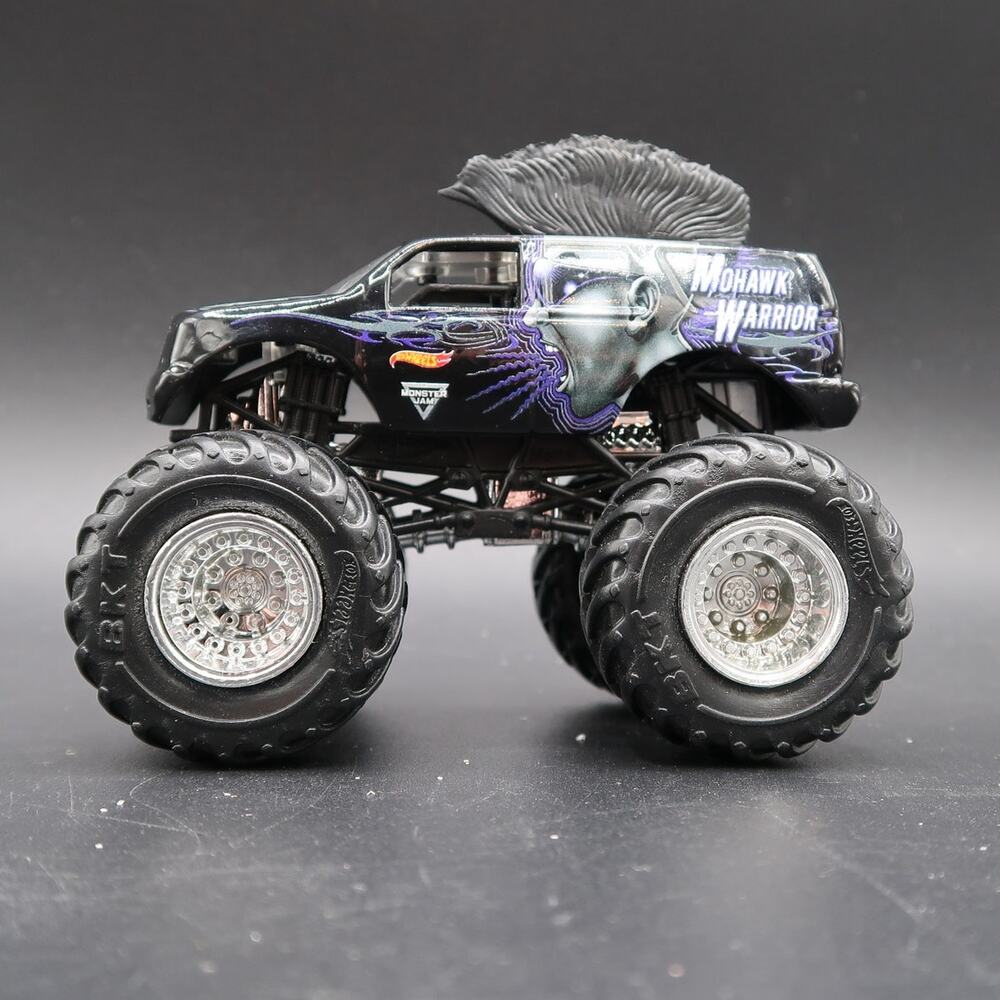 Hot Wheels Monster Jam Mohawk Warrior Diecast Car Toy Vehicle 1:64 Scale Loose